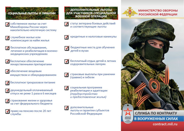 Военная служба по контракту. Военная служба по контракту.